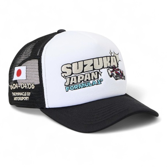 Formula 1 Suzuka Japan Dogfight "Kapital like" Trucker Hat Snapback Cap NEW - Picture 1 of 14